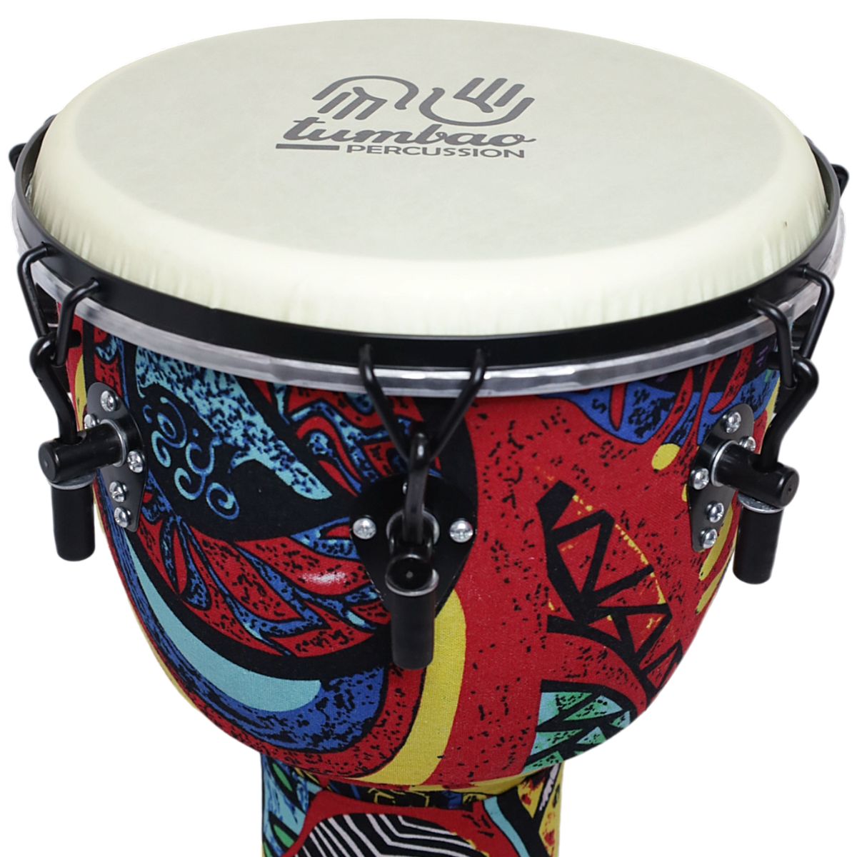 TUMBAO - Djembe Abs 12'' de tela con afinador Tumbao