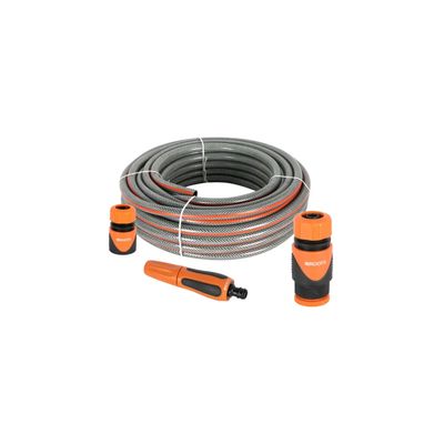 Imagen 2 del producto Kit Manguera 1/2'' 20 m gris/naranjo -