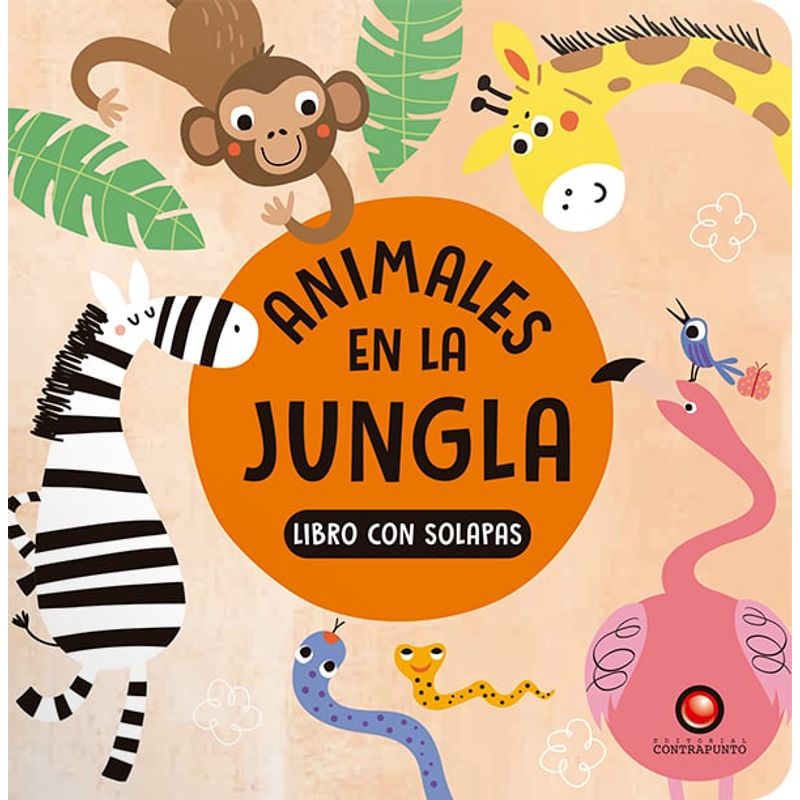 EDITORIAL CONTRAPUNTO - Libro Animales En La Jungla