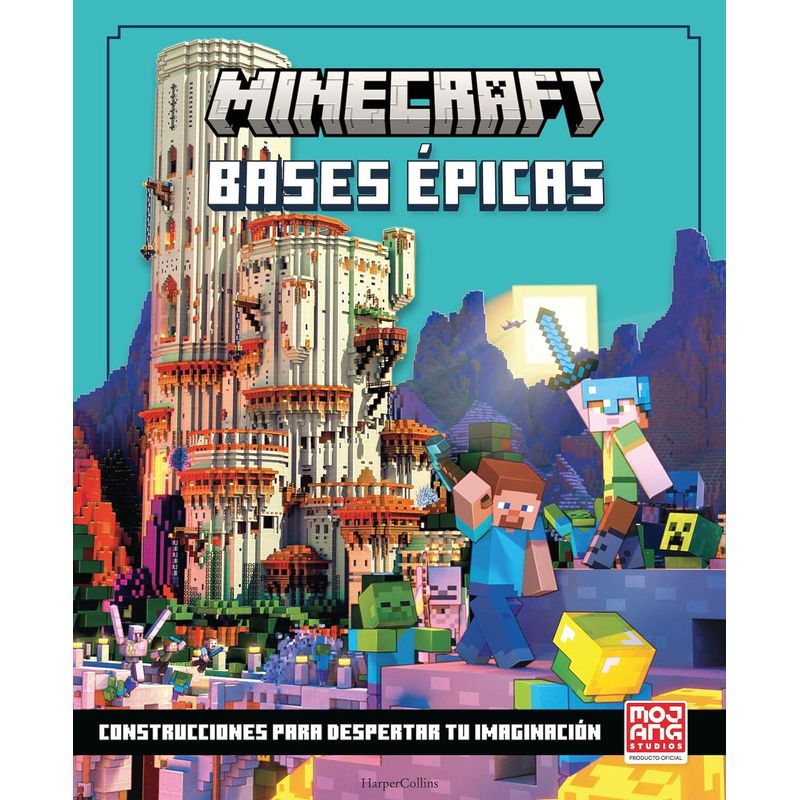 HARPERCOLLINS - Libro Minecraft. Bases Epicas. Construcciones Para Despertar