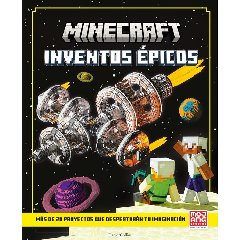 HARPERCOLLINS - Libro Minecraft. Inventos Epicos. Mas De 20 Proyectos