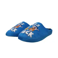 HANNA BARBERA - Pantufla Hombre Rock Azul Los Picapiedra