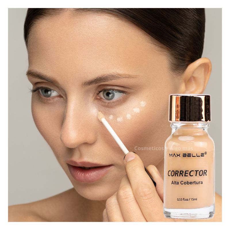 GENERICO - Corrector Liquido de Alta Cobertura.-