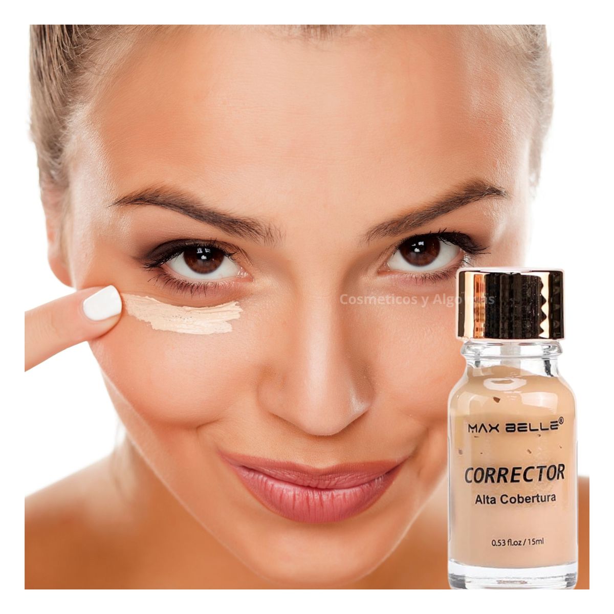 GENERICO - Corrector Liquido de Alta Cobertura