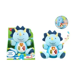 GENERICO - Peluche Dinosaurio Canta Y Aprende Conmigo