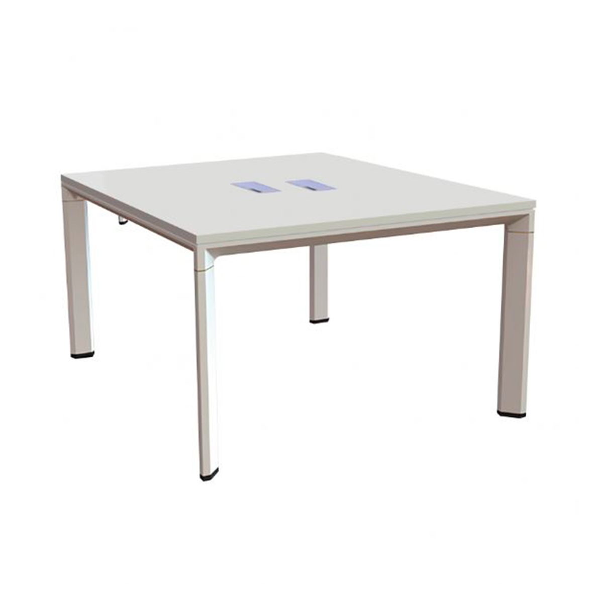 GENERICO - Escritorio Bench  Mesa de reunión 120x120cm - 2 Puestos