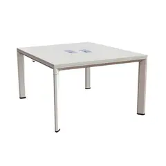 GENERICO - Escritorio Bench Mesa de reunión 120x120cm - 2 Puestos