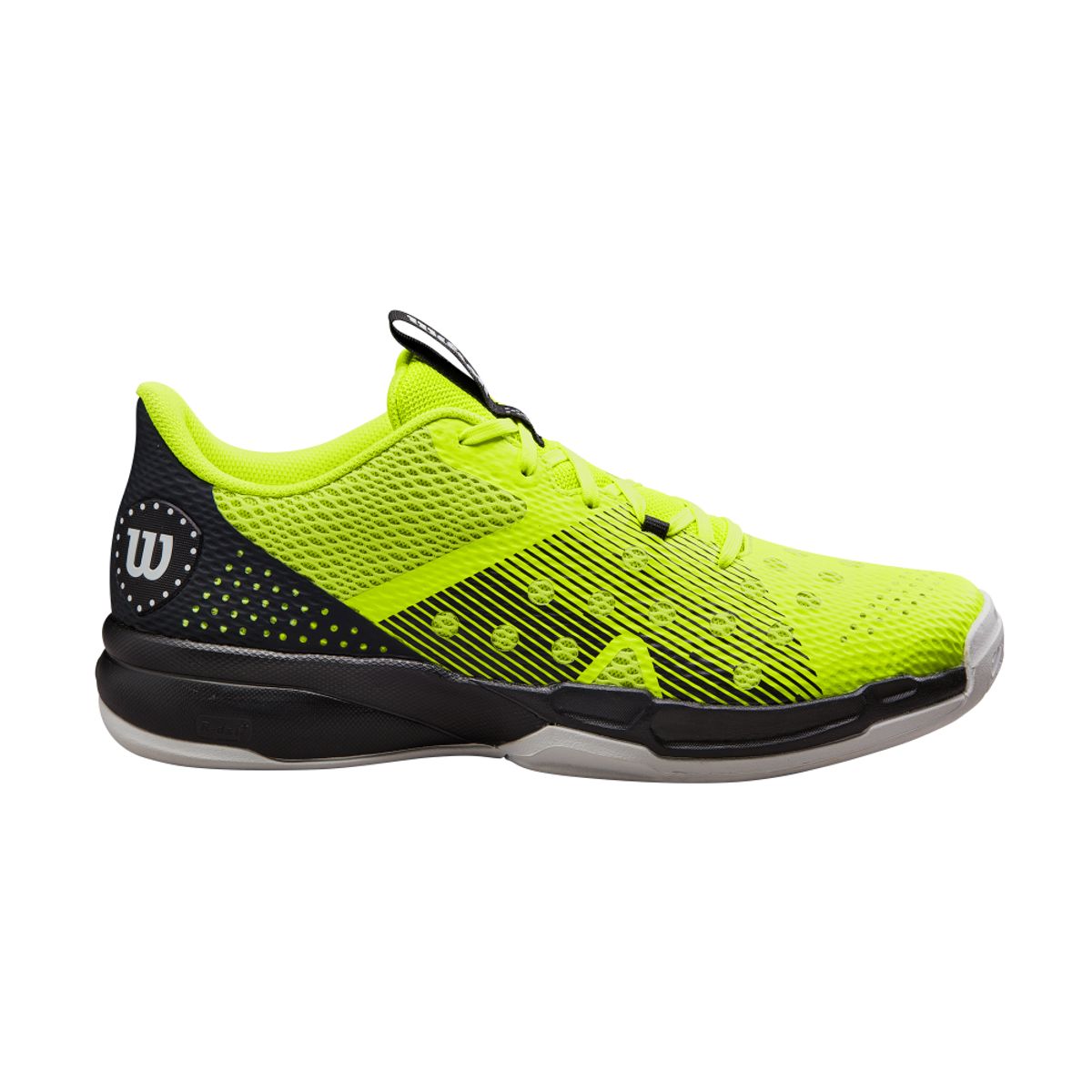 WILSON - Zapatilla Tenis/Padel Hurakn Team Negro/Amarillo Wilson