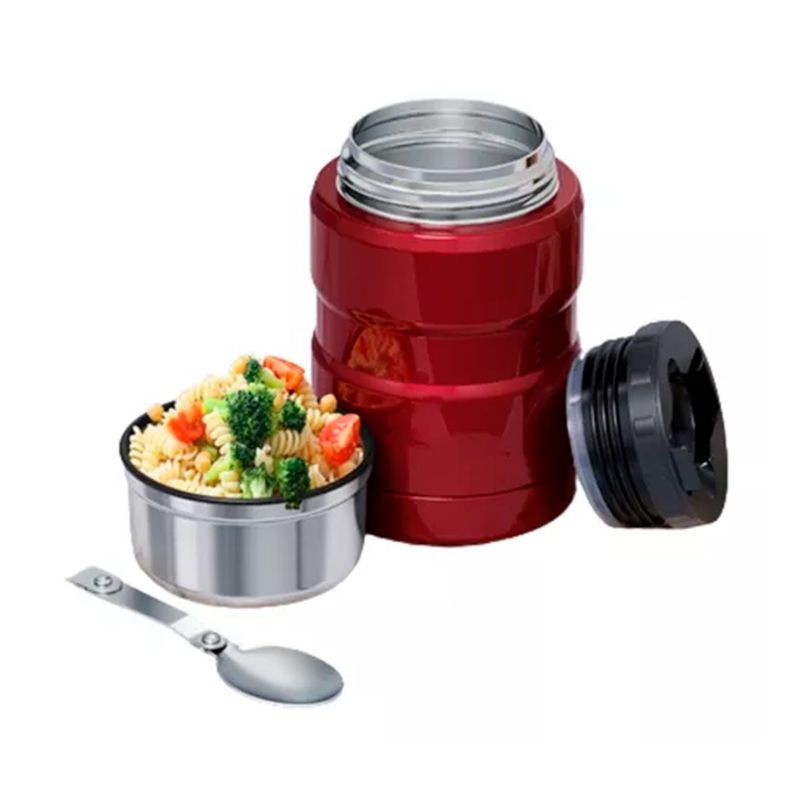 GENERICO - Termo Para Comida Liquido Acero Inoxidable 750ml Rojo