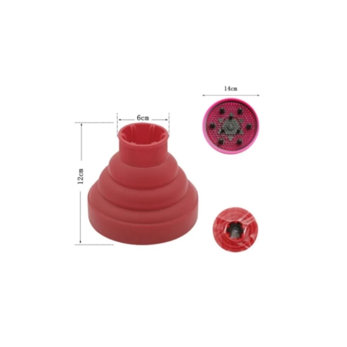 GENERICO - Difusor Tipo Silicona Para Secador