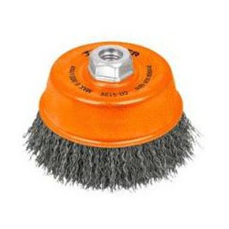 GENERICO - GRATA COPA CON HILO ONDULADA 4" 11532 TRUPER 