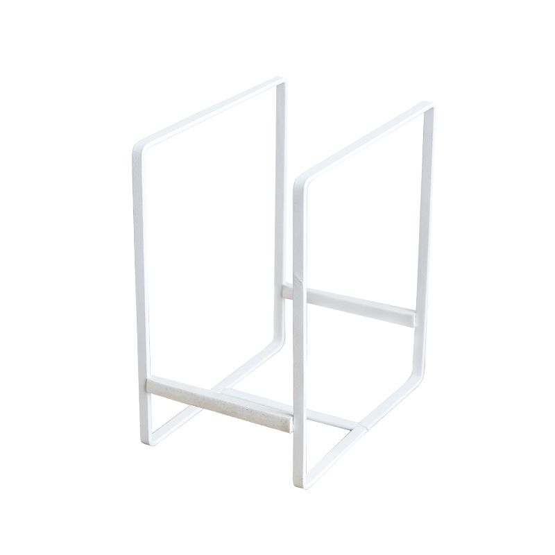 VATYERTY - Estante Para Platos De Hierro blanco