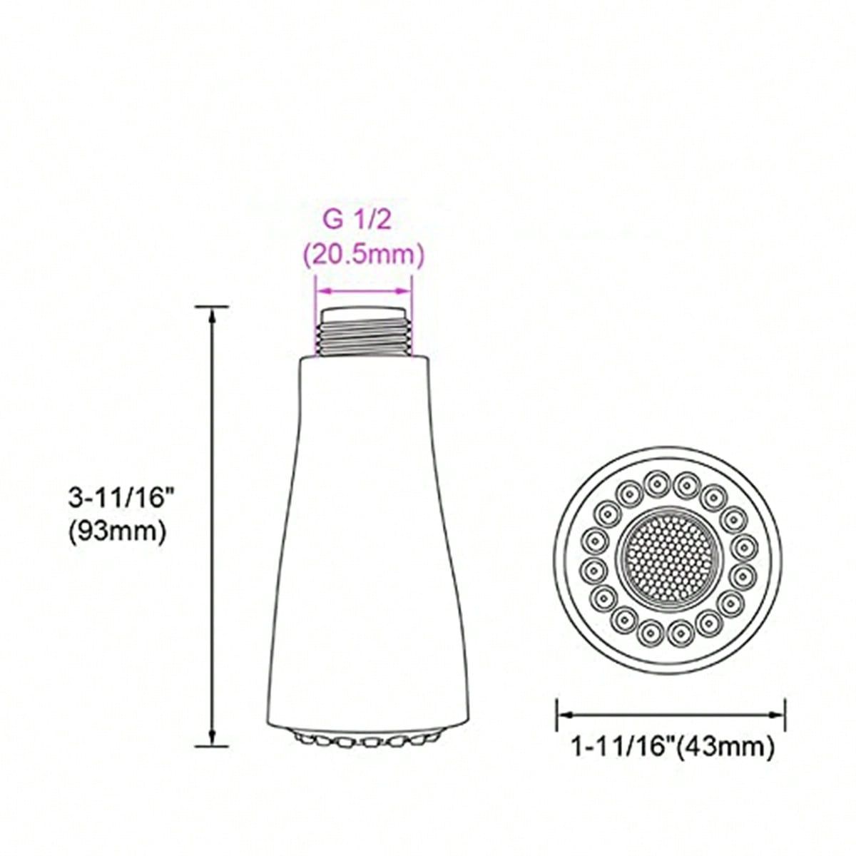 VATYERTY - Cabezal De Rociador De Grifo De Cocina Extraíble
