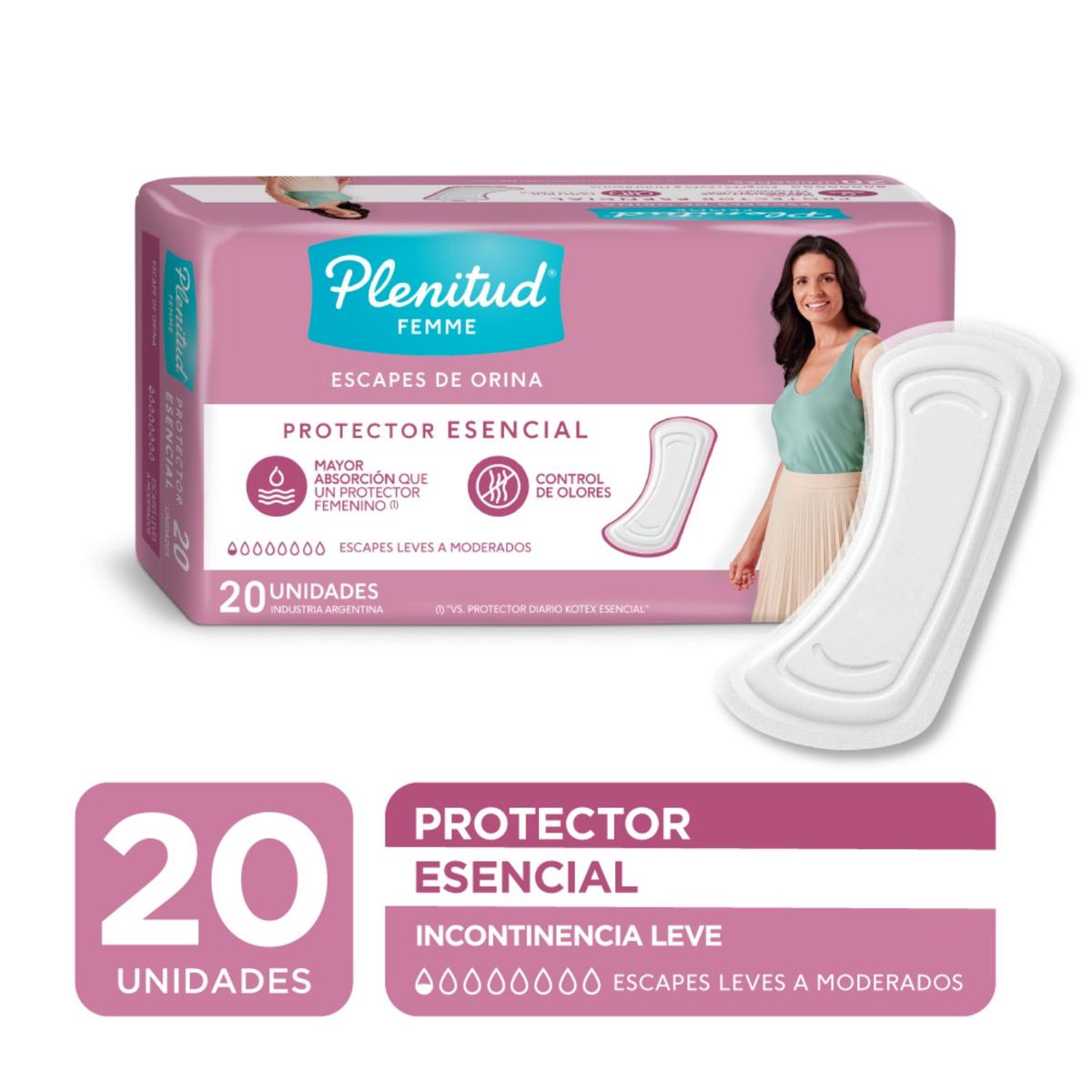 PLENITUD - Protector Esencial Plenitud Femme 20 un