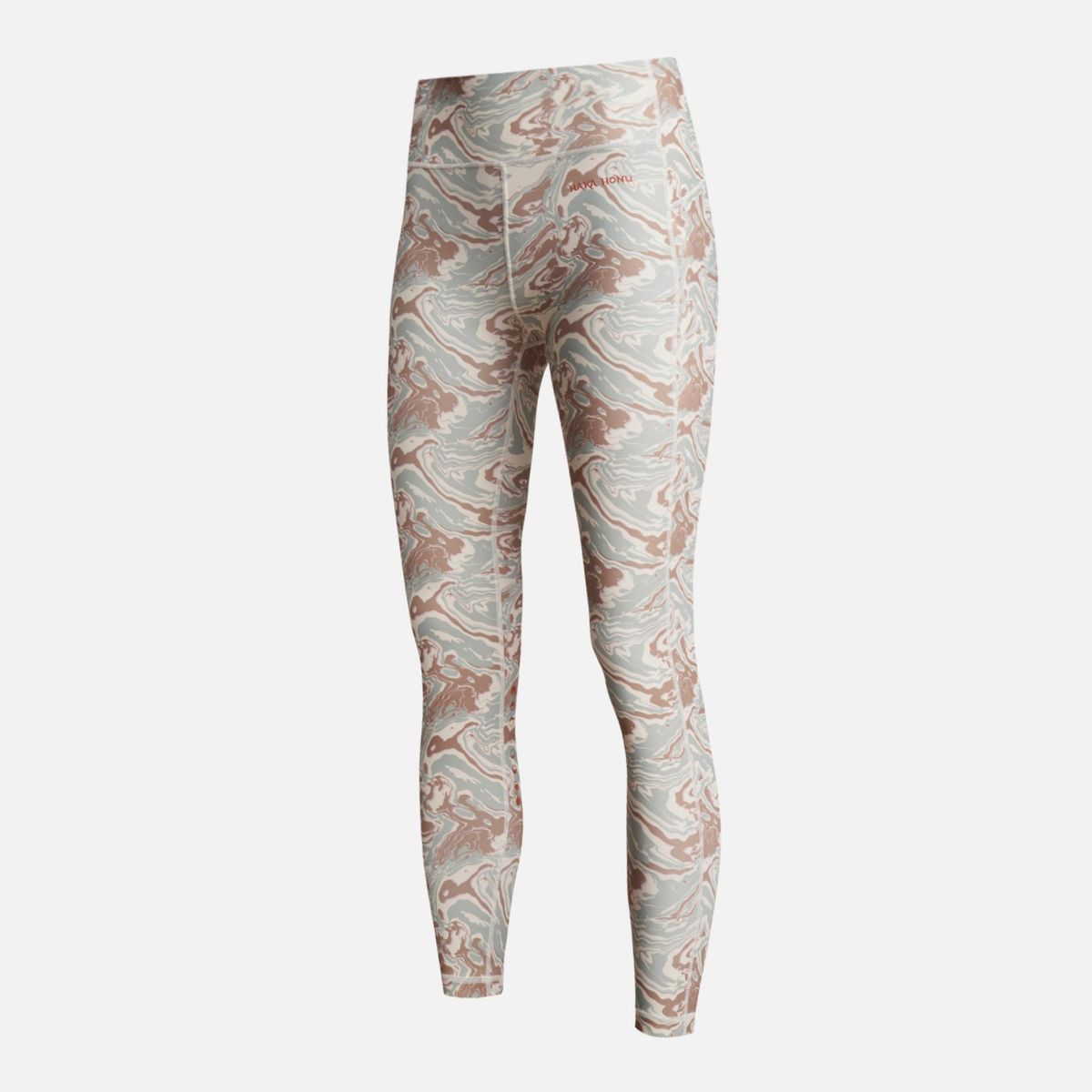 HAKA HONU - Calza Mujer Coihue Larga Print Crudo Haka Honu