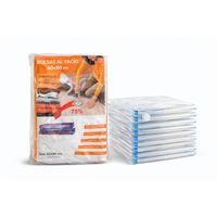Bolsa al Vacío 60x80 cm para Ropa Ahorra Espacio 75% Organizador de Closet y Viaje