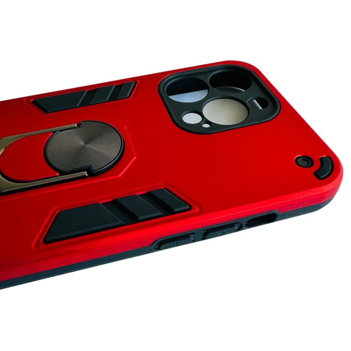 GENERICO - Carcasa Para iPhone 14 Pro Max Anti Golpes Anillo Rojo