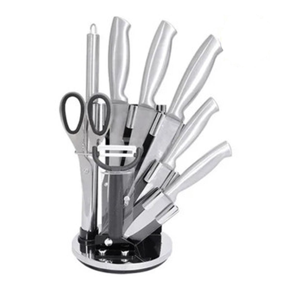 GENERICO - Set Cuchillos de Cocina 9pcs