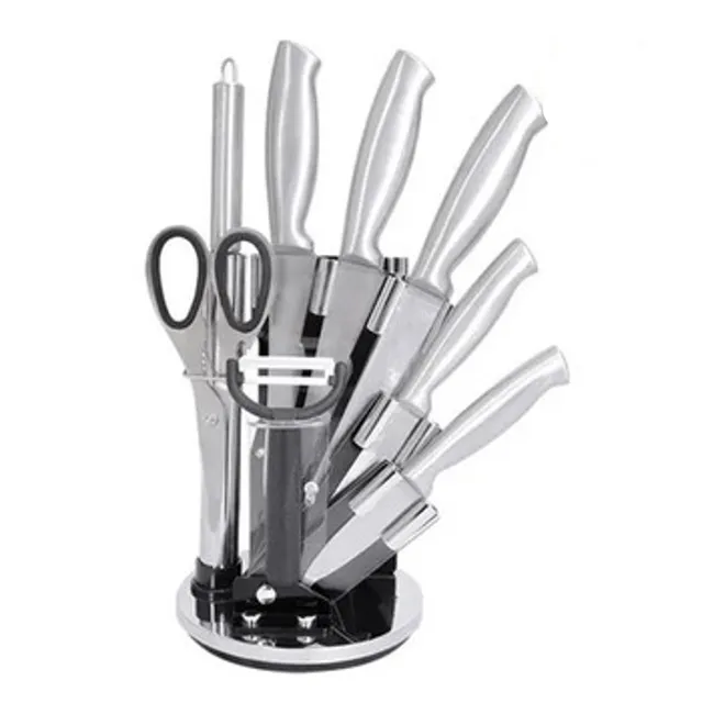 GENERICO - Set Cuchillos de Cocina 9pcs