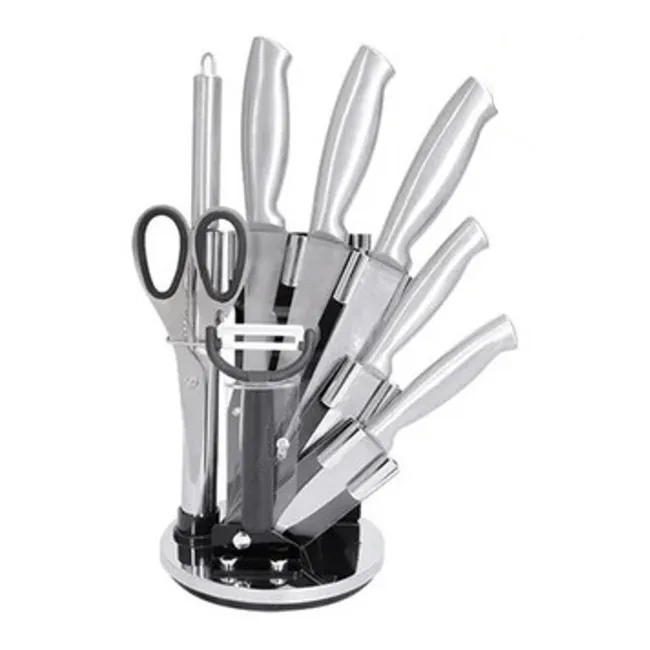 GENERICO - Set Cuchillos de Cocina 9pcs