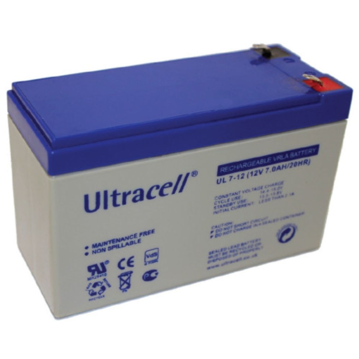 GEN - BATERIA 12V - 7AH  ULTRACELL