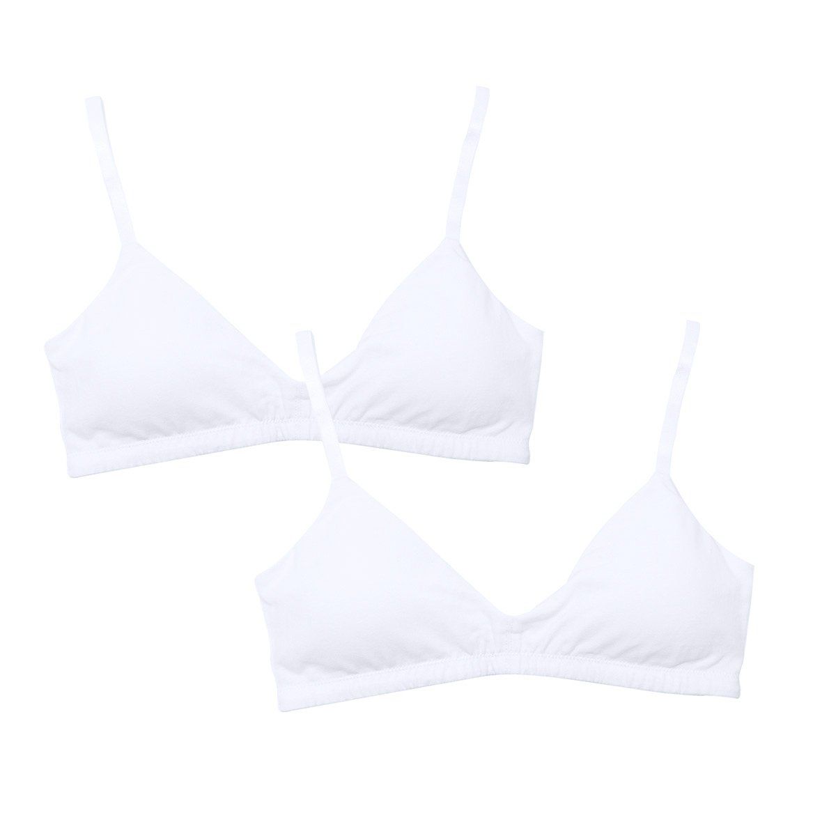 TAIS - Pack Sostén Juvenil con Relleno Blanco Tais