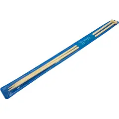 GENERICO - Palillos de Bambú 5.0mm para tejer de 35cm Knitting needles