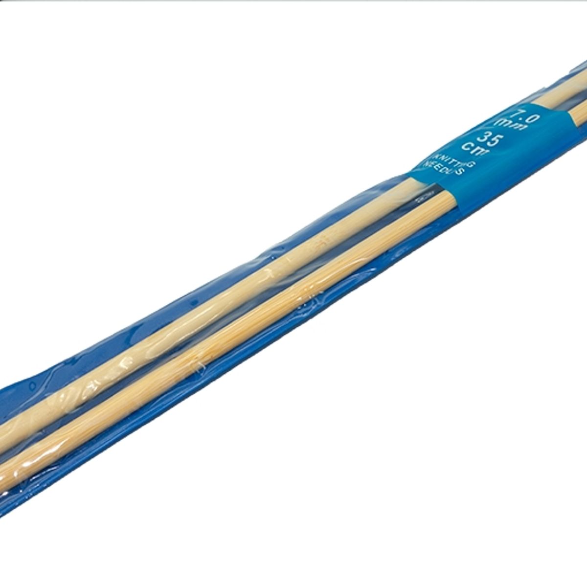 GENERICO - Palillos de Bambú 7.0mm para tejer de 35cm Knitting needles