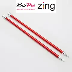 GENERICO - Palillo recto 9mm Knit Pro Zing 35cm