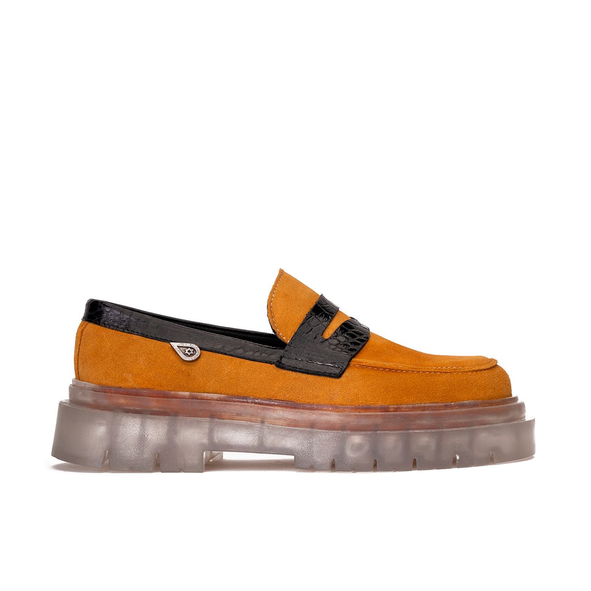 LANDAZURI - Mocasín Cuero Mármara Amarilla Landazuri