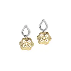 JOYAS MONTERO - Aros Rosa Gold Baño de Oro 24k