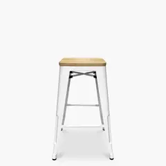FORM DESIGN - Taburete Piso medio Tolix Madera Colores Form