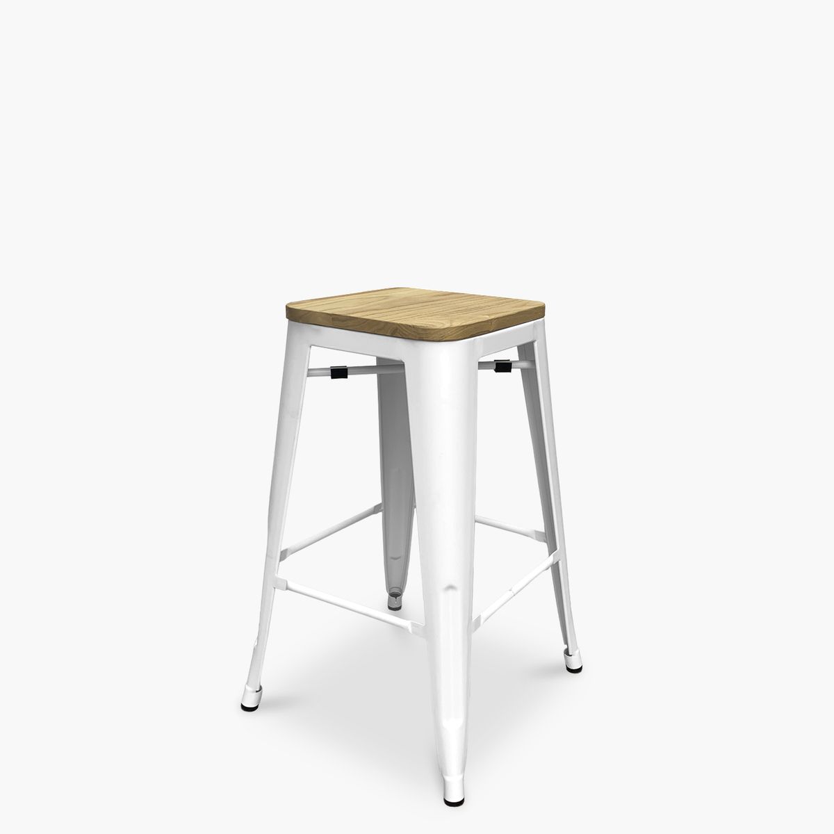 FORM DESIGN - Taburete Piso medio Tolix Madera Colores Form