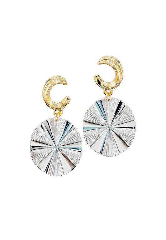 Aros Andalucia Gold Bano de Oro 24k Dorado TALLA UNICA