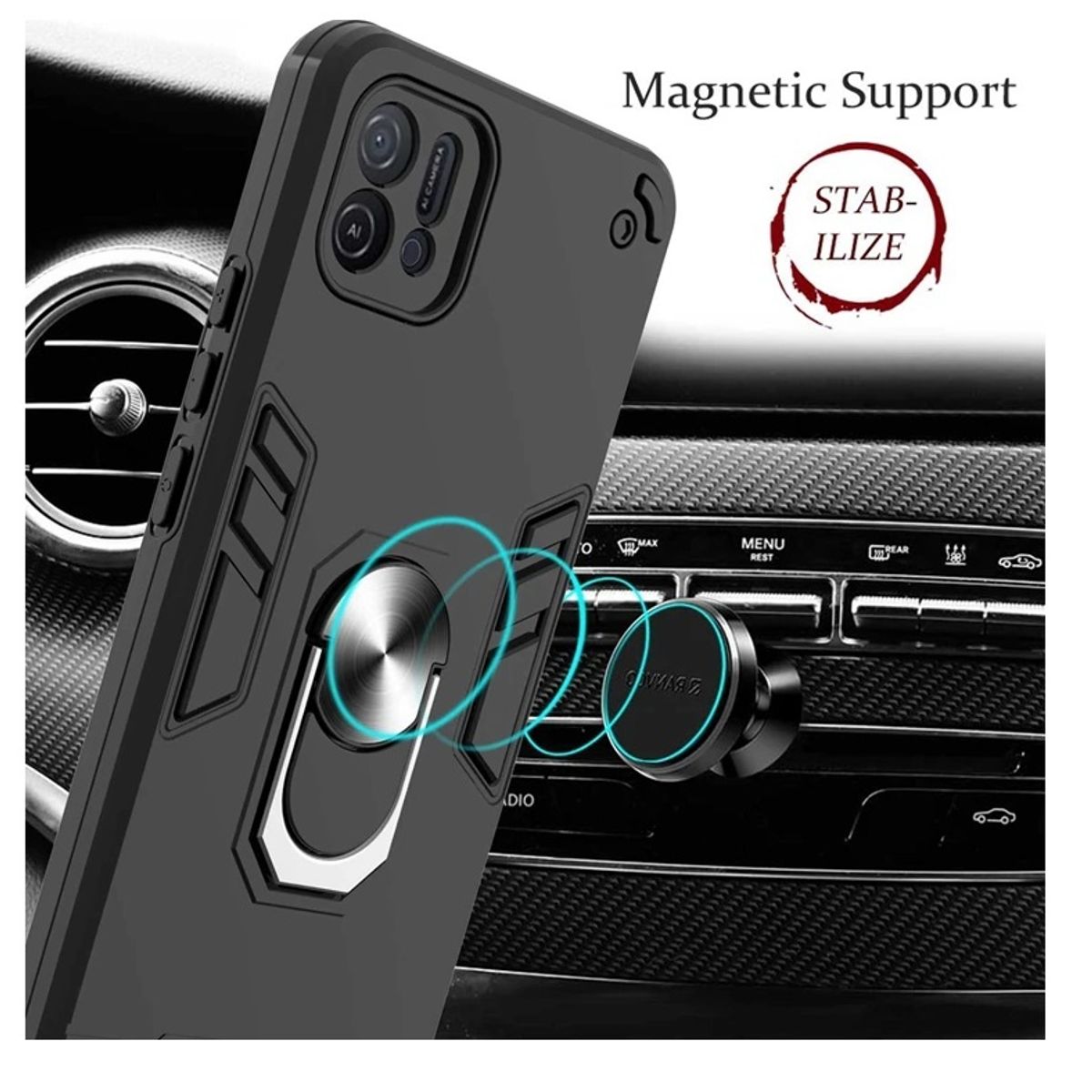 GENERICO - Carcasa Antishock Para Motorola Edge 40 5G Azul
