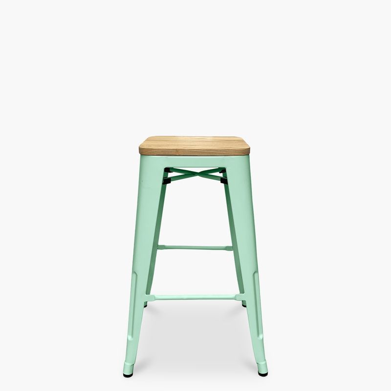 FORM DESIGN - Taburete Piso medio Tolix Madera Colores Form