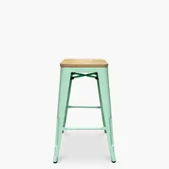 FORM DESIGN - Taburete Piso medio Tolix Madera Colores Form