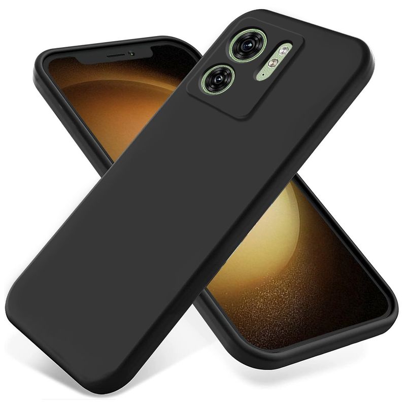 GENERICO - Carcasa Silicona Para Motorola Edge 40 5G Negro