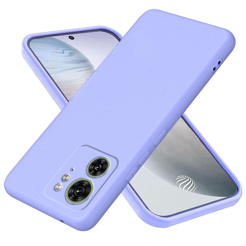 GENERICO - Carcasa Silicona Para Motorola Edge 40 5G Lila
