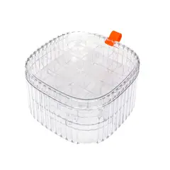 NEWTREE - Joyero Organizador de Joyas Anillos 3 Niveles Transparente