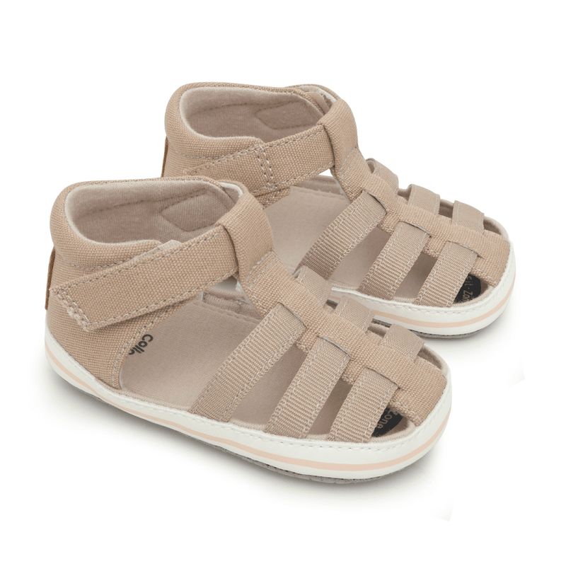COLLOKY - Sandalia de bebé niño (14 a 18) Beige 14