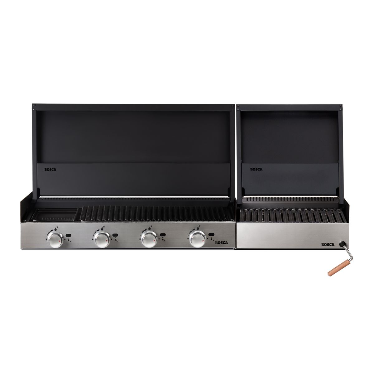 BOSCA - Pack para Quincho Block Gas 1000 + Block Carbón 500