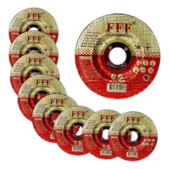 GENERICO - Set 20 Disco Corte Metal 115x3x22mm Discos Para Corte 4 1/2