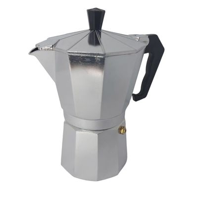 Generico Cafetera Italiana Acero Inoxidable 6 Tazas