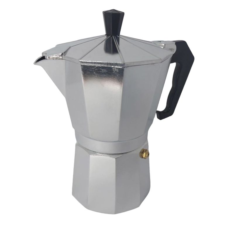 GENERICO - Cafetera Italiana Acero Inoxidable 6 Tazas