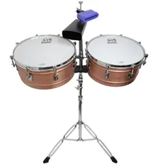 TUMBAO - Timbaleta 14x15xH6.5'' deluxe copper