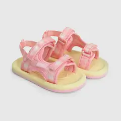 COLLOKY - Aqua de niña playa doble ajuste tye dye (21 a 27) Rosa 27