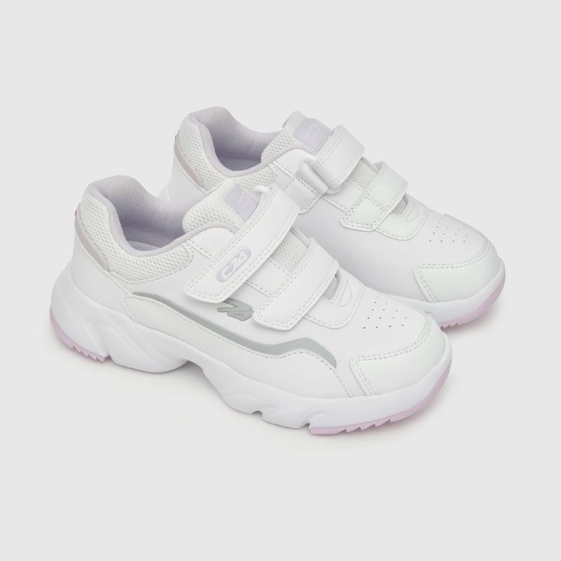COLLOKY - Zapatilla de niña deportiva chunky blanco / white (28 a 38) 31