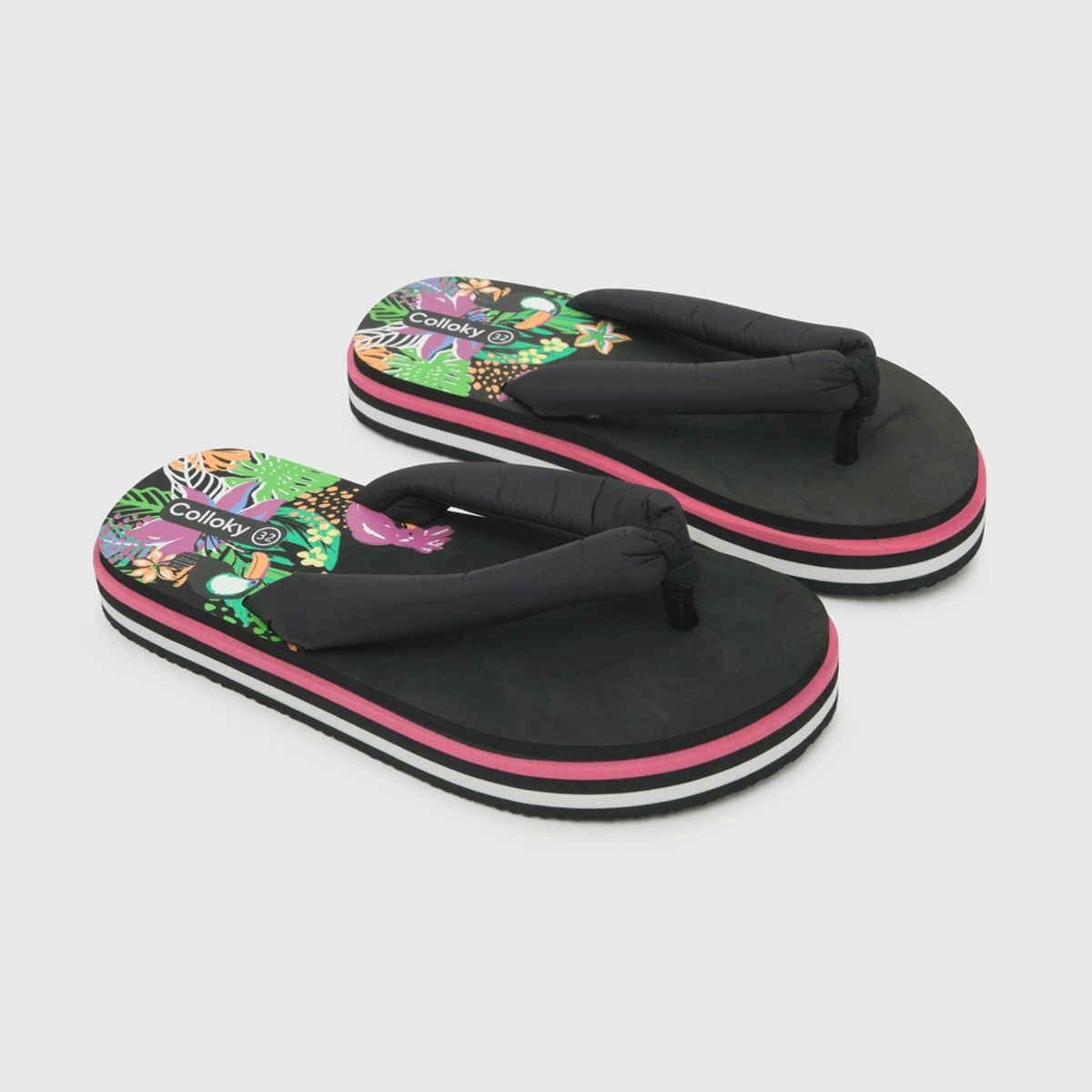 COLLOKY - Hawaiana Niña Negro 216322 Colloky