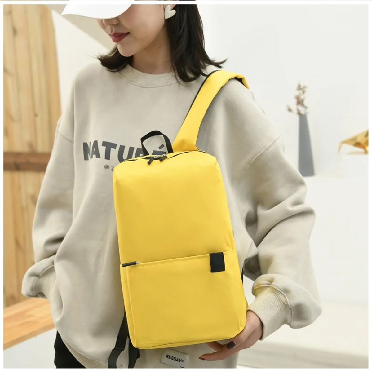 GENERICO - Mochila Rosada Exclusiva impermeable y segura con estilo